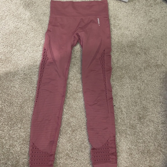 Gymshark Energy Seamless Leggings Dusty Pink - Picture 9 of 9